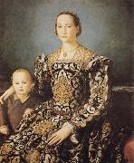 Agnolo Bronzino, Eleonora of Toledo and her Son Giovanni